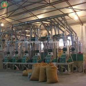 Piccola scala set completo di mais mealie pasto hammer mill macchina/mais corn mill macchina per la vendita - Product Image 4