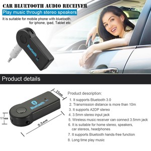 <span class=keywords><strong>Bluetooth</strong></span> Car Kit, AUX <span class=keywords><strong>Bluetooth</strong></span> Adapter Âm Thanh, 3.5 Mm Xe <span class=keywords><strong>Bluetooth</strong></span> Nhận Cho Âm Nhạc Streaming & Gọi Điện Thoại Rảnh Tay - Product Image 2