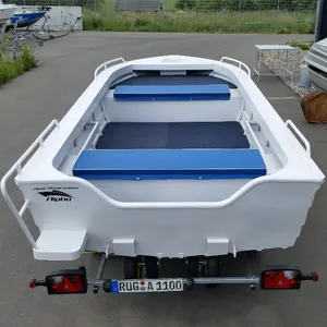 Gommone <span class=keywords><strong>da</strong></span> 5m Barca <span class=keywords><strong>da</strong></span> <span class=keywords><strong>Pesca</strong></span> Sportiva Fuoribordo in Alluminio - Product Image 1