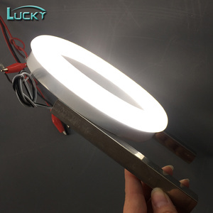 Insegna Luminosa LED Completa in Acrilico Bianco con Lettere Sferiche per Negozi <span class=keywords><strong>di</strong></span> Elettronica - Product Image 3