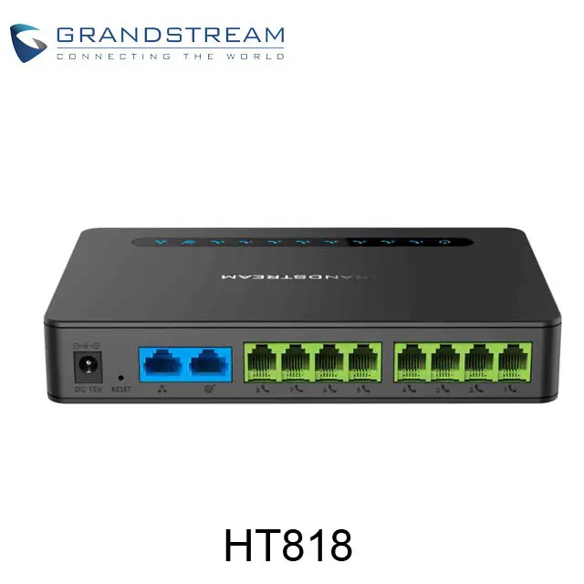 Port 8 FXS Kuat VoIP Gateway Grandstream HT818