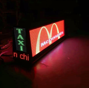 Bán Buôn P6 Không Dây Tùy Chọn Thông Tin Liên Lạc Di Chuyển Xe Taxi Top <span class=keywords><strong>LED</strong></span> Hiển Thị Đăng Nhập - Product Image 1