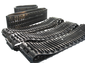 Bonne qualité 620*90.6*64 Hagglunds BV 206 piste en caoutchouc ATV, usine de piste ATV militaire <span class=keywords><strong>12</strong></span> mois de garantie livraison rapide - Product Image 2