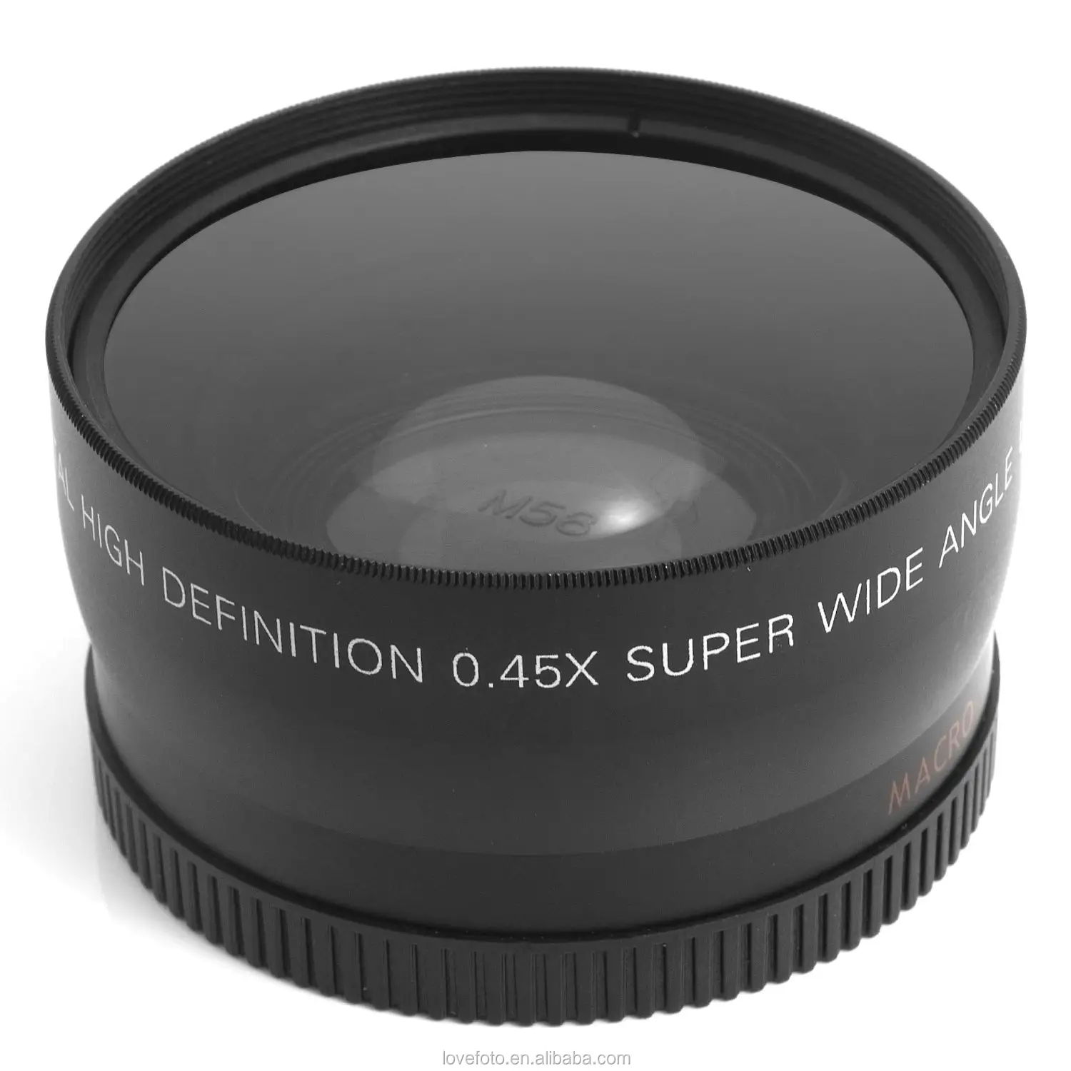58 mm lensa super wide angle w / lensa makro lensa kamera kit - 0.45x