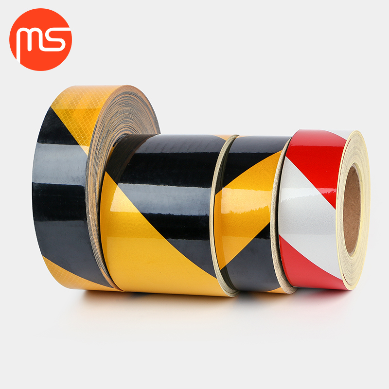 3 Rolls Reflective Tape – Outdoor Waterproof Warning Tape, Red White Yellow, 98.4 Feet Total, Night Safety For Bikes, Trailers, Clothing