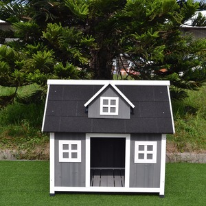 Legno per la casa del cane, la casa per cane di grandi dimensioni, prefabbricata outsi de a casa del cane di lusso canile - Product Image 4