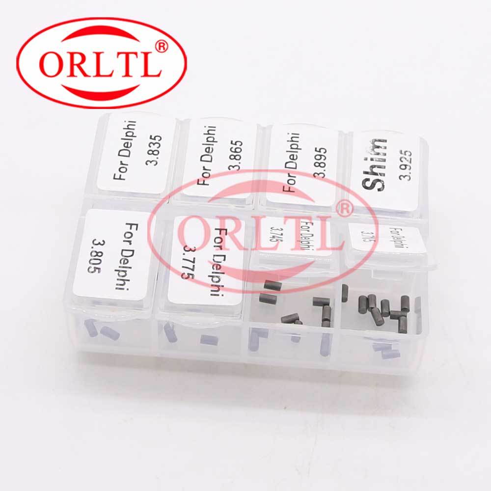 ORLTL común carril inyectores ajustar shim 3.715-3.925mm válvula de inyección shim adecuado para de inyector delphi