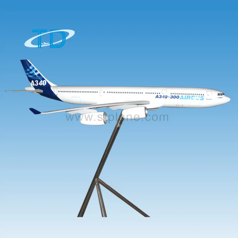 Großes A340-300 120cm Flugzeug Unternehmens geschenke Flugzeug modell