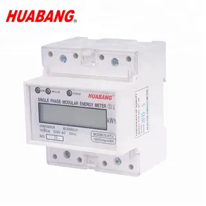 Bidirectional meter measure both import and export energy consumption Single phase smart energy meter