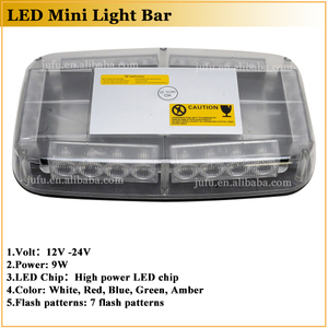 <span class=keywords><strong>Barre</strong></span> lumineuse d'urgence pour véhicule, 12 volts, rouge et bleu, stroboscope magnétique d'avertissement, Mini <span class=keywords><strong>barre</strong></span> lumineuse LED - Product Image 4