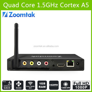 2015 android tv box 1 GB / 8 GB Amlogic S805 quad core android 4.4 tv video porno android tv box canal árabe libre del sexo - Product Image 6