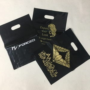 Tùy Chỉnh Logo Thiết Kế Củng Cố Die Cut Xử Lý Nhựa <span class=keywords><strong>LDPE</strong></span> Có Thể Gập Lại Mua Sắm Poly <span class=keywords><strong>Bag</strong></span> - Product Image 5