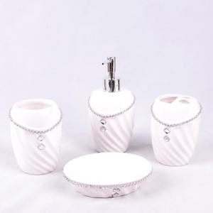 Europeo Di Lusso In Ceramica Toochbrush Titolare Set Da Bagno, Accessori Bagno In Ceramica Set