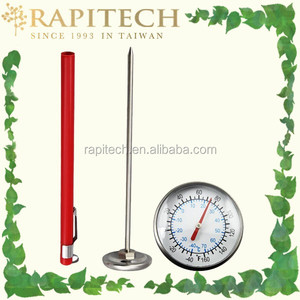 Dial Silver Stainless Steel <b>Food</b> Thermometer for Cooking and Juice OEM/ODM Customizable - Product Image 2