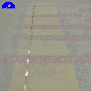 Giấy Chứng Nhận Giải Thưởng Tùy Chỉnh, Giấy In Văn Bản Vi Mô Chống Giả Mạo - Product Image 2