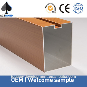 Maravilloso y mulit tipos soild metal de techo por decorativo formas u techo, en forma de u techo reflectores de aluminio - Product Image 5
