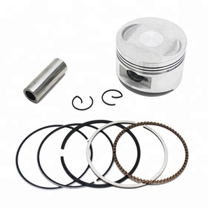 Jeu de segments de piston <span class=keywords><strong>125cc</strong></span> 4 temps T125 utilisé pour les motos et les moteurs de VTT - Product Image 1