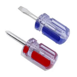 Dual Purpose Short Distance Screwdriver Set Phillips and Slotted Screw Driver Mini Screwdriver Hand Tools