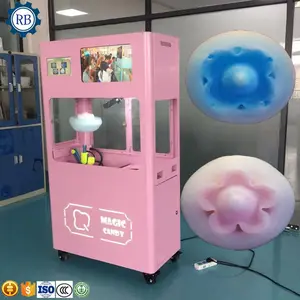 Nuevo tipo de máquina para hacer dulces de algodón, automática, profesional, fabricada en la marca RB, China