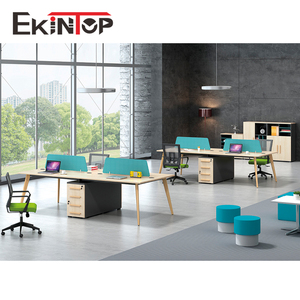 De Madera centro de la estación de trabajo móvil computadora de partición de oficina de la estación de trabajo de escritorio para cubículos fabricante de muebles de oficina - Product Image 5