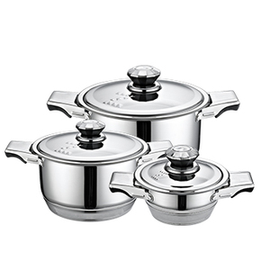Vente chaude 16 pcs ustensiles de cuisine en acier inoxydable avec marmite et pan set - Product Image 2