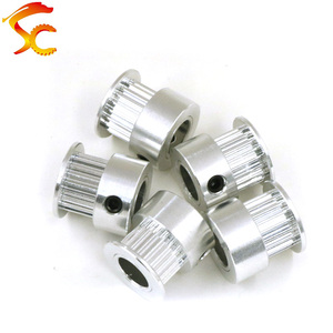 Stokta alüminyum Aluminum 20 diş delik 5mm 8mm kemer genişliği 6mm alaşım Alloy/2GT 20 diş senkron zamanlama kasnağı - Product Image 4