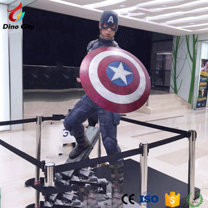 Film hero en fiber de verre vie taille <span class=keywords><strong>superman</strong></span> statue - Product Image 4
