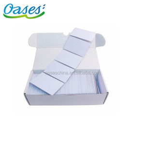 <span class=keywords><strong>Carte</strong></span> d'identité en PVC vierge avec puce NFC215 imprimable par jet d'encre avec revêtement nano 30Mil - Product Image 6
