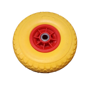 <span class=keywords><strong>Roue</strong></span> en mousse PU de bonne qualité 3.00-4 (260x85) pour chariot à main - Product Image 6