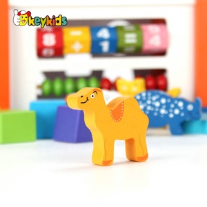 <span class=keywords><strong>Jeu</strong></span> créatif multi-fonction en bois pour enfants, figurines, éducation, lot de 5 pièces, W12D155 - Product Image 6