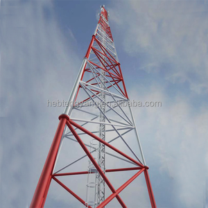 Lò Vi Sóng Vô Tuyến 3 Chân Bts Lưới Thép Wifi Viễn Thông Long Range Antenna Mast Truyền Thông 4G Tháp Điện Thoại Di Động - Product Image 4