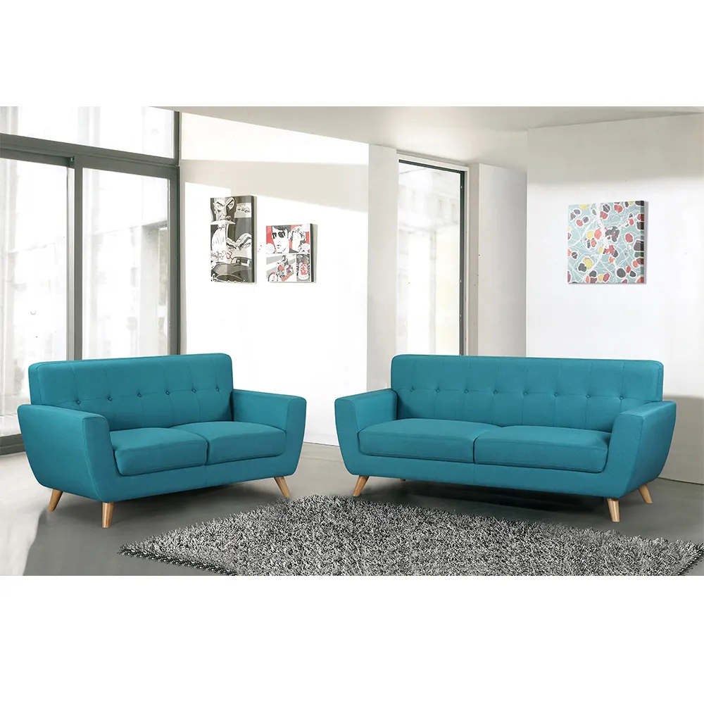 Best selling modern living room furniture fabric sofa sets design