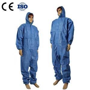 Usine uniforme étanche imperméable <span class=keywords><strong>de</strong></span> <span class=keywords><strong>protection</strong></span> jetables <span class=keywords><strong>combinaison</strong></span> - Product Image 2