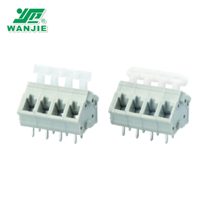 Khối Thiết Bị Đầu Cuối Không Vít 45 Độ Với Nút WJ243A-5.0 5.0Mm - Product Image 1