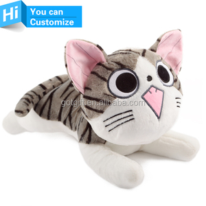 Personalizzato Grande <span class=keywords><strong>Peluche</strong></span> Formaggio Gatto Gigante Grande Farcito Morbido <span class=keywords><strong>Peluche</strong></span> Bambola Cuscino - Product Image 3