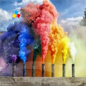 Solvent Blue/Yellow/Red/Green/orange Color Smoke Dye For Airplane