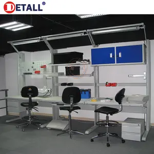 mobile mechanical Iron garage Metal tool cabinet dental electric esd work bench with wheels