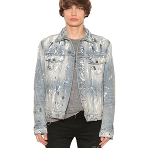 <span class=keywords><strong>Veste</strong></span> en jean en coton peint et vieilli de haute qualité <span class=keywords><strong>veste</strong></span> de moto <span class=keywords><strong>motard</strong></span> <span class=keywords><strong>vintage</strong></span> avec capuche taille XL décontractée - Product Image 1
