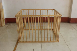 LFP008 En <span class=keywords><strong>Bois</strong></span> Bébé <span class=keywords><strong>Parc</strong></span> Bébé - Product Image 1