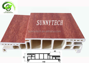 Extrusión impermeable pvc laminado <span class=keywords><strong>puerta</strong></span> <span class=keywords><strong>jamba</strong></span> de tipo <span class=keywords><strong>puerta</strong></span> wpc - Product Image 6
