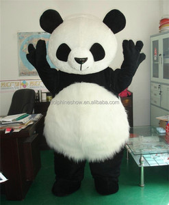 Đảng Cartoon Thú Nhồi Bông Linh Vật Trang Phục Cho Người Lớn Thấp MOQ Mềm Plush 180CM Dễ Thương Panda <span class=keywords><strong>Bear</strong></span> Linh Vật Trang Phục - Product Image 2