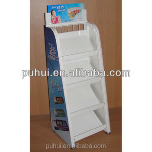 Toko Ritel Disesuaikan Promosi Batang Baja Bentuk Bingkai Pemegang Kawat Logam Gantung Permen Karet Rak Display - Product Image 6