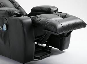 Sillón <span class=keywords><strong>reclinable</strong></span> eléctrico <span class=keywords><strong>de</strong></span> cuero para ancianos, silla <span class=keywords><strong>reclinable</strong></span> con carga USB para teléfono, masaje <span class=keywords><strong>de</strong></span> 8 puntos y elevador <span class=keywords><strong>de</strong></span> calor - Product Image 6