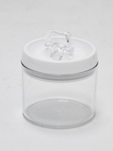 Boîte de rangement en plastique transparente, couvercle blanc, Rectangle, hermétique à Air - Product Image 5