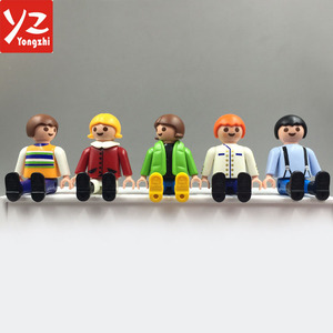 ICTI fábrica aprobado por encargo 5 cm altura <span class=keywords><strong>playmobil</strong></span> figuras de acción juguetes para niños - Product Image 3