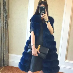 공장 직접 공급 도매 중국 온라인 쇼핑 여성 긴 민소매 가짜 모피 코트와 재킷 숙녀 모피 조끼