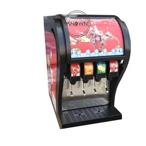 OEM Pick and mix dispenser with 4 valves cold drink machine beverage post mix dispenser