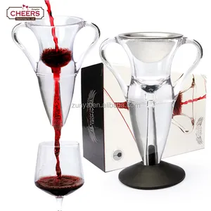 New Arrivals Factory Price High Quality Angel Shaped Wine Aerator Decanter Gifts For Red White Wine