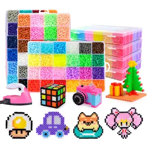 Diy fuse perler beads arts and crafts for kids