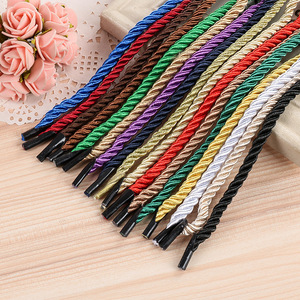 <span class=keywords><strong>Corde</strong></span> torsadée en <span class=keywords><strong>nylon</strong></span> tressé 3 brins de 5 mm pour poignée de sac en papier – Vente en gros - Product Image 5